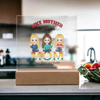 Mom Personalized Acrylic Plaque Like Mother Like Daughter