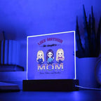 Mom Personalized Acrylic Plaque Like Mother Like Daughter