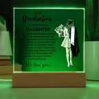 Daughter Personalized Graduation Keepsake Acrylic Plaque