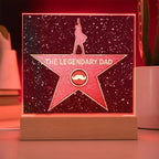 Dad Gift - The Legendary Superhero Acrylic Plaque