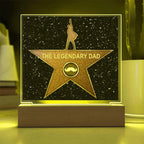 Dad Gift - The Legendary Superhero Acrylic Plaque