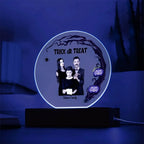 Halloween Trick or Treat Custom Photo Upload Keepsake Acrylic Plaque