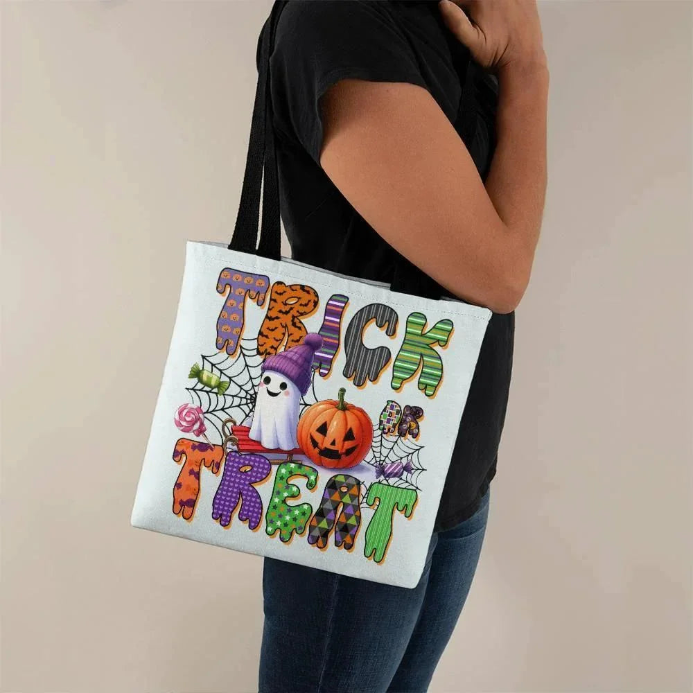 Trick or Treat Halloween Tote Bag for Kids