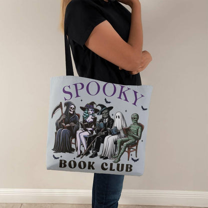 Spooky Book Club Halloween Tote Bag - Mallard Moon Gift Shop