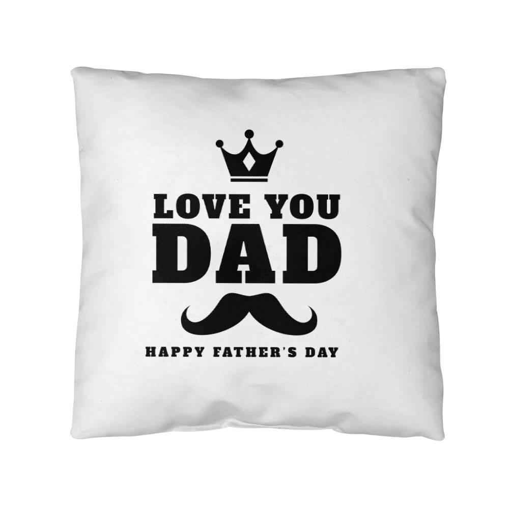 Father's Day Gift - I Love You Dad - Indoor Outdoor Pillow - Mallard Moon Gift Shop