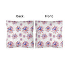 Star Red White and Blue Fireworks 4th of July Patriotic Indoor-Outdoor Pillow