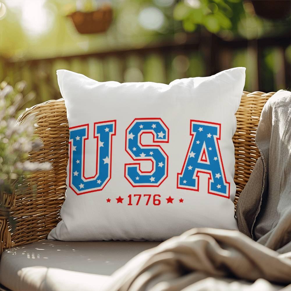 USA-1776 Comfy Indoor-Outdoor Pillow - Mallard Moon Gift Shop