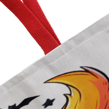 Trick or Treat Little Witch Halloween Tote Bag - Mallard Moon Gift Shop