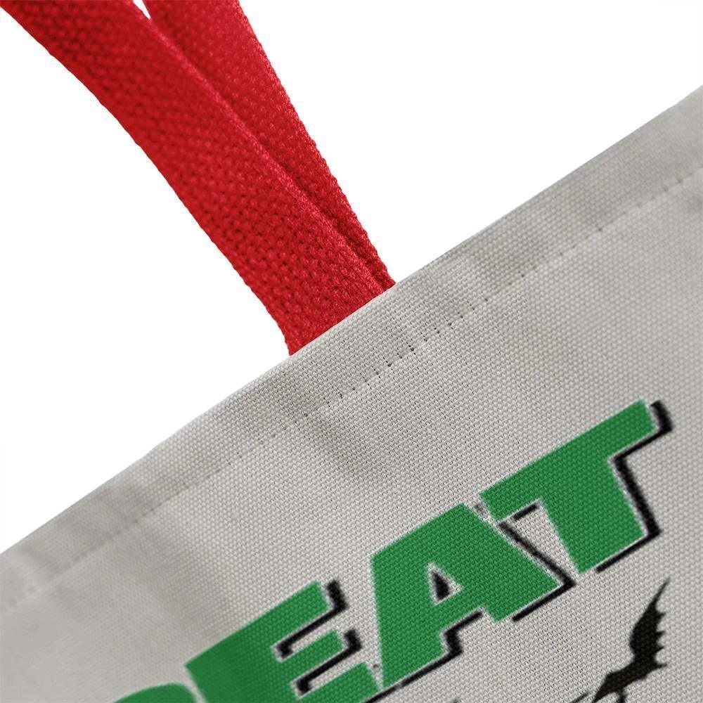 Halloween Dinosaur T-Rex Monster Trick or Treat Tote Bag