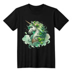 Magical Irish Unicorn St. Patrick's Day T-Shirt – Enchanting Lucky Charm Tee
