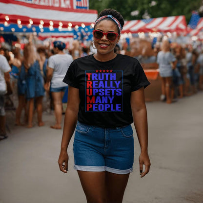 Trump Truth Really Upsets Many People T-Shirt - Mallard Moon Gift Shop