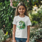 Youth St. Patrick's Day Unicorn T-Shirt – Girls Lucky Shamrock Tee – Soft Cotton Crew Neck Shirt – Irish Holiday Outfit