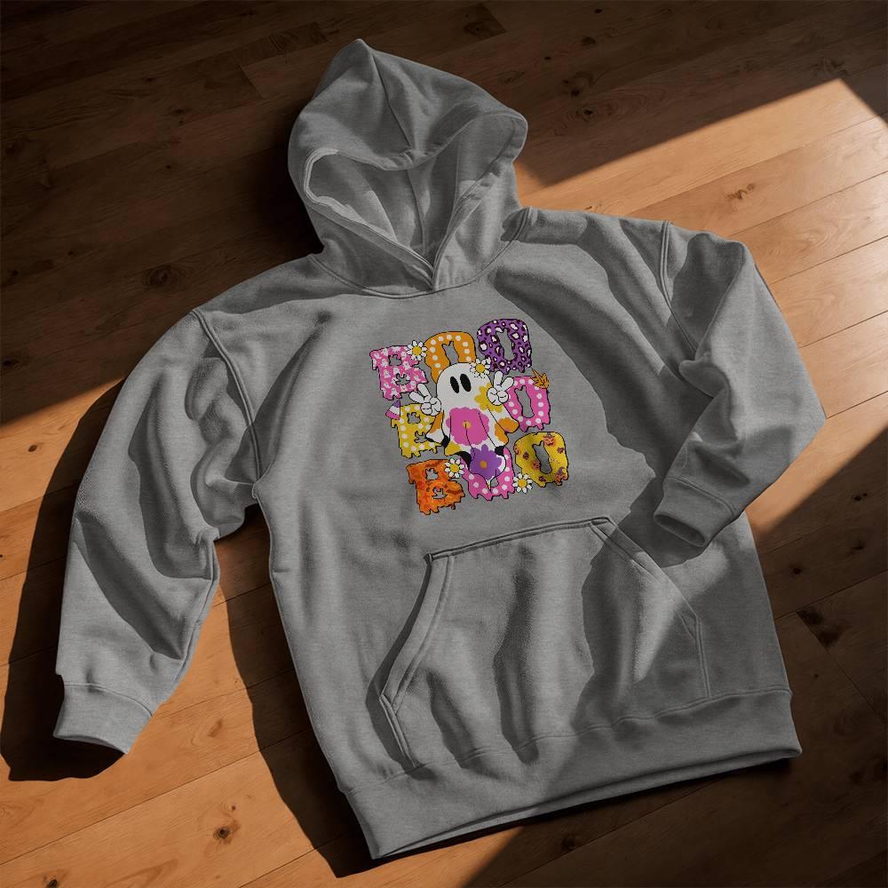 Halloween Trick or Treat Youth Pullover Hoodie - Mallard Moon Gift Shop