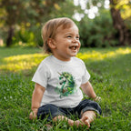 Toddler St. Patrick's Day Unicorn T-Shirt – Cute Irish Fantasy Tee – Soft Cotton Crew Neck Shirt – Lucky Shamrock Design for Girls
