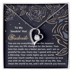 Romantic Jewelry Gift for Wife, Girlfriend, or Fiancée –Forever Love Heart Pendant Necklace with CZ Stone - Includes Elegant Message Card - Soothes My Soul