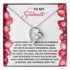 Celebrate Gratitude and Love – Romantic Necklace with Sentimental Message