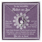 Mother-in-Law Gift I am Truly Blessed for the Memories Ahead Heart Pendant Necklace - Mallard Moon Gift Shop