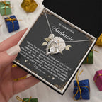 Romantic Necklace for Her - My Heart is Your Heart - Forever Love Necklace