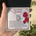 To My Soulmate Beginning of Every Dream Forever Love Necklace