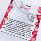 Celebrate Gratitude and Love – Romantic Necklace with Sentimental Message