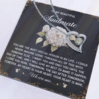 Romantic Necklace for Her - My Heart is Your Heart - Forever Love Necklace