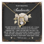 Romantic Necklace for Her - My Heart is Your Heart - Forever Love Necklace