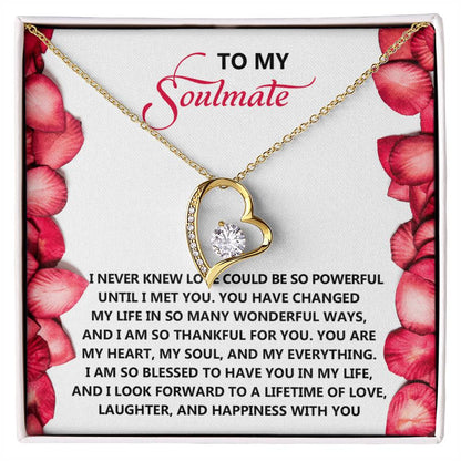 Celebrate Gratitude and Love – Romantic Necklace with Sentimental Message - Mallard Moon Gift Shop
