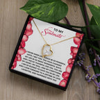 Celebrate Gratitude and Love – Romantic Necklace with Sentimental Message