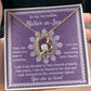 Mother-in-Law Gift I am Truly Blessed for the Memories Ahead Heart Pendant Necklace - Mallard Moon Gift Shop