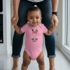 Adorable Personalized Bunny Baby Bodysuit