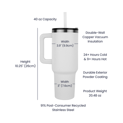 Do Not Make Me Use My Band Director Voice Funny Band Director Pinnacle 40oz Tumbler – Gift for Music Teachers, Conductors & Band Geeks - Mallard Moon Gift Shop