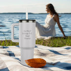 My Heart Belongs to a Band Director Stainless Steel Tumbler – Romantic Insulated Gift for Music Teachers