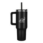Mommy Saurus Dinosaur Mug for Mom – Funny Mother's Day or Birthday Gift Laser Engraved Pinnacle 40oz Tumbler