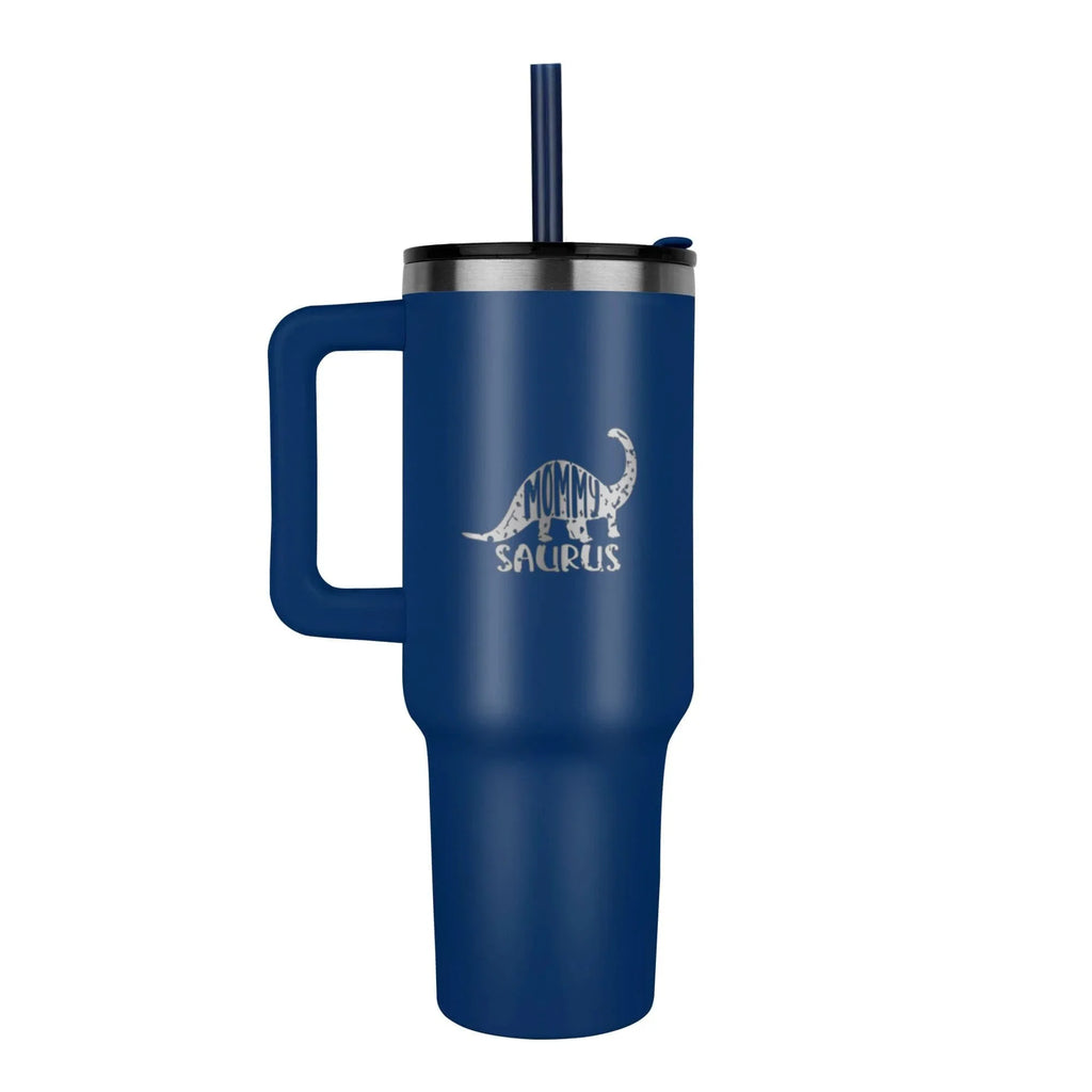 Mommy Saurus Dinosaur Mug for Mom – Funny Mother's Day or Birthday Gift Laser Engraved Pinnacle 40oz Tumbler