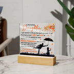 Daughter - Grateful for Every Moment We Share Together - Acrylic Plaque