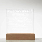 Gift for Son You are as Brave as Ragnar Inspirational Acrylic Plaque