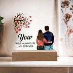 To My Soulmate You Will Always be My Forever Acrylic Plaque