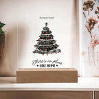 Personalized LED Acrylic Plaque – Romantic or Holiday Gift with Custom Name and Sentiment | Multiple Designs & Light Base Options