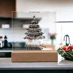 Personalized LED Acrylic Plaque – Romantic or Holiday Gift with Custom Name and Sentiment | Multiple Designs & Light Base Options