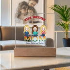 Mom Personalized Acrylic Plaque Like Mother Like Daughter