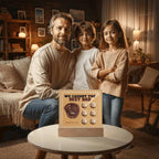 We Caught the Best Dad – Custom Baseball Glove Acrylic Plaque with Kids' Names – Personalized Father's Day Gift with LED Base Option
