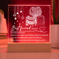 Best Friend Definition Acrylic Plaque – Friendship LED Light Gift | Thoughtful Christmas, Birthday Present for Bestie, Sister, or Soulmate