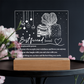 Best Friend Definition Acrylic Plaque – Friendship LED Light Gift | Thoughtful Christmas, Birthday Present for Bestie, Sister, or Soulmate
