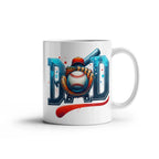 Baseball Dad Mug – Sports-Themed Ceramic Coffee Cup – Gift for Baseball-Loving Father or Coach