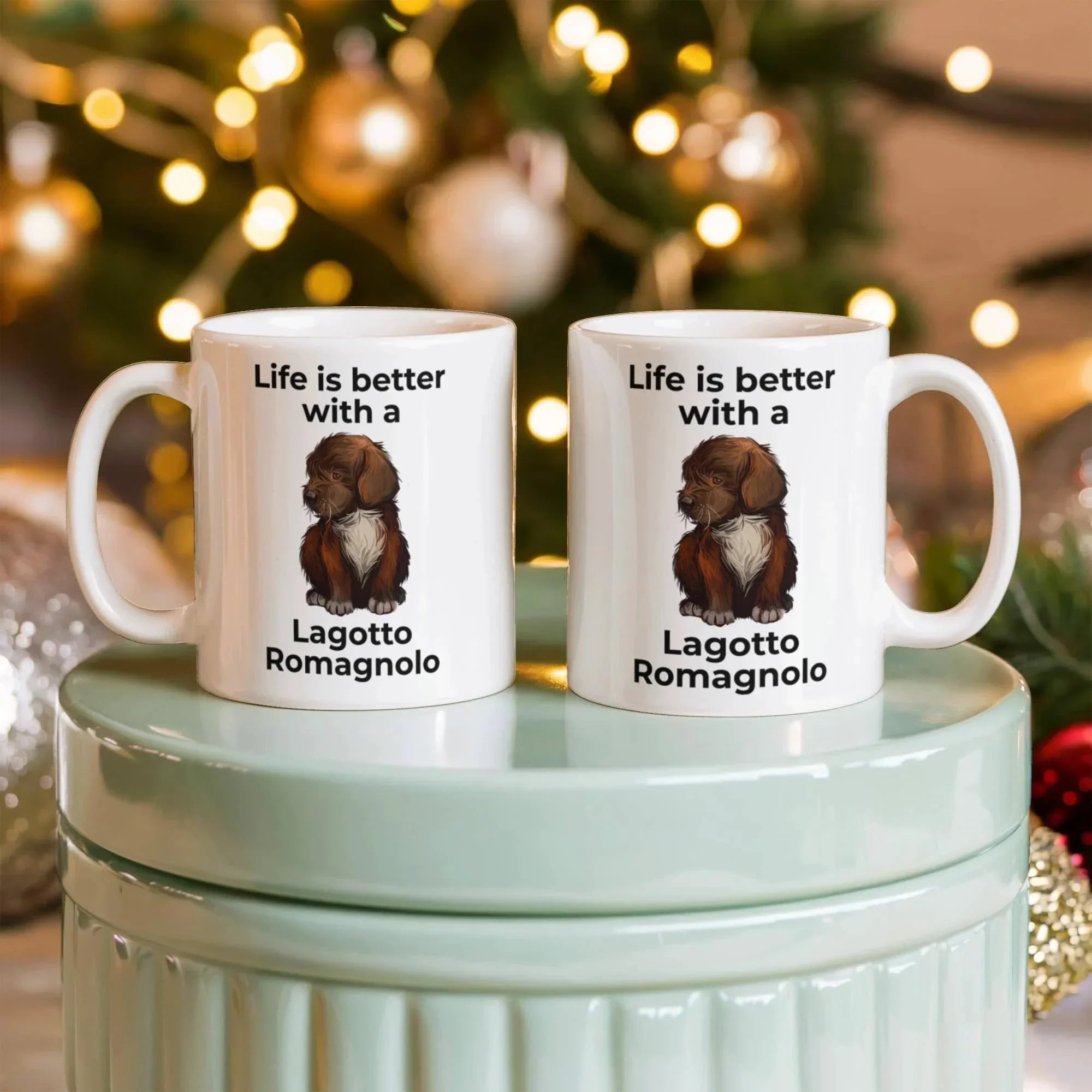Life Is Better with a Lagotto Romagnolo Coffee Mug – Cute Dog Lover Gift for Lagotto Romagnolo Owners, Breeders & Pet Parents