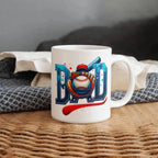 Baseball Dad Mug – Sports-Themed Ceramic Coffee Cup – Gift for Baseball-Loving Father or Coach