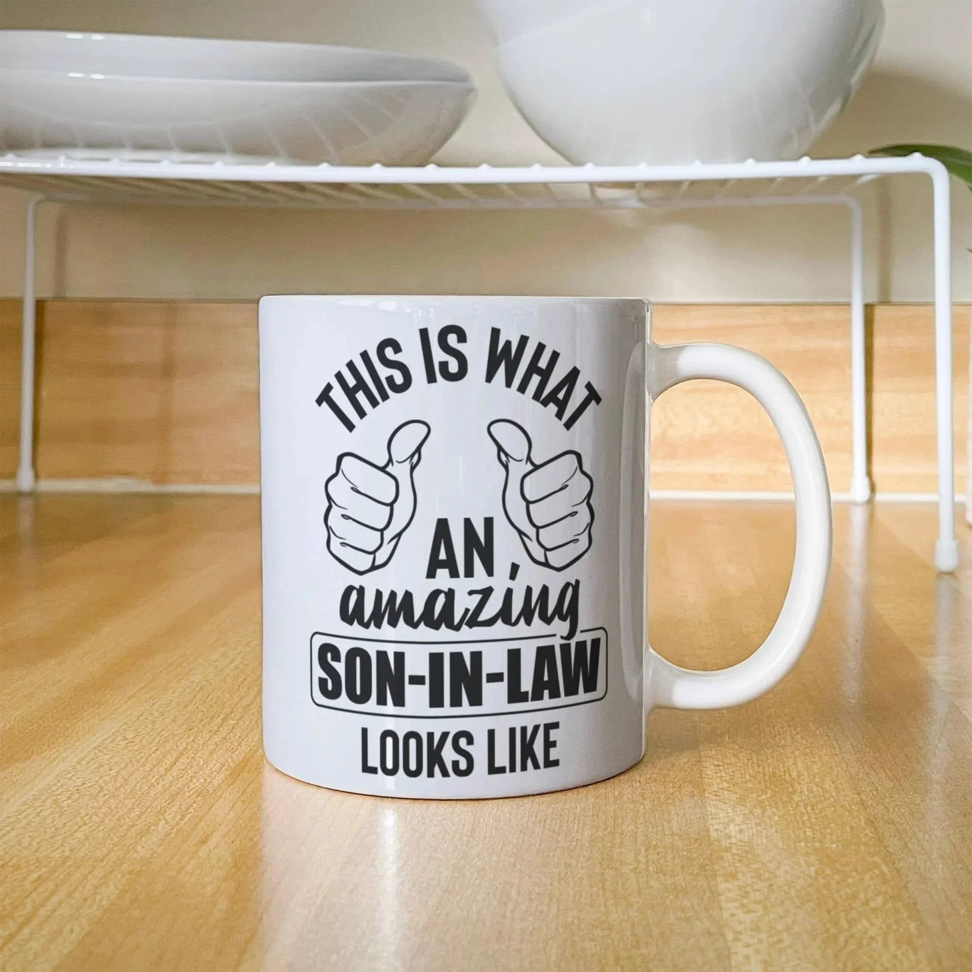 This Is What an Amazing Son-In-Law Looks Like – Ceramic Coffee Mug (11oz & 15oz)