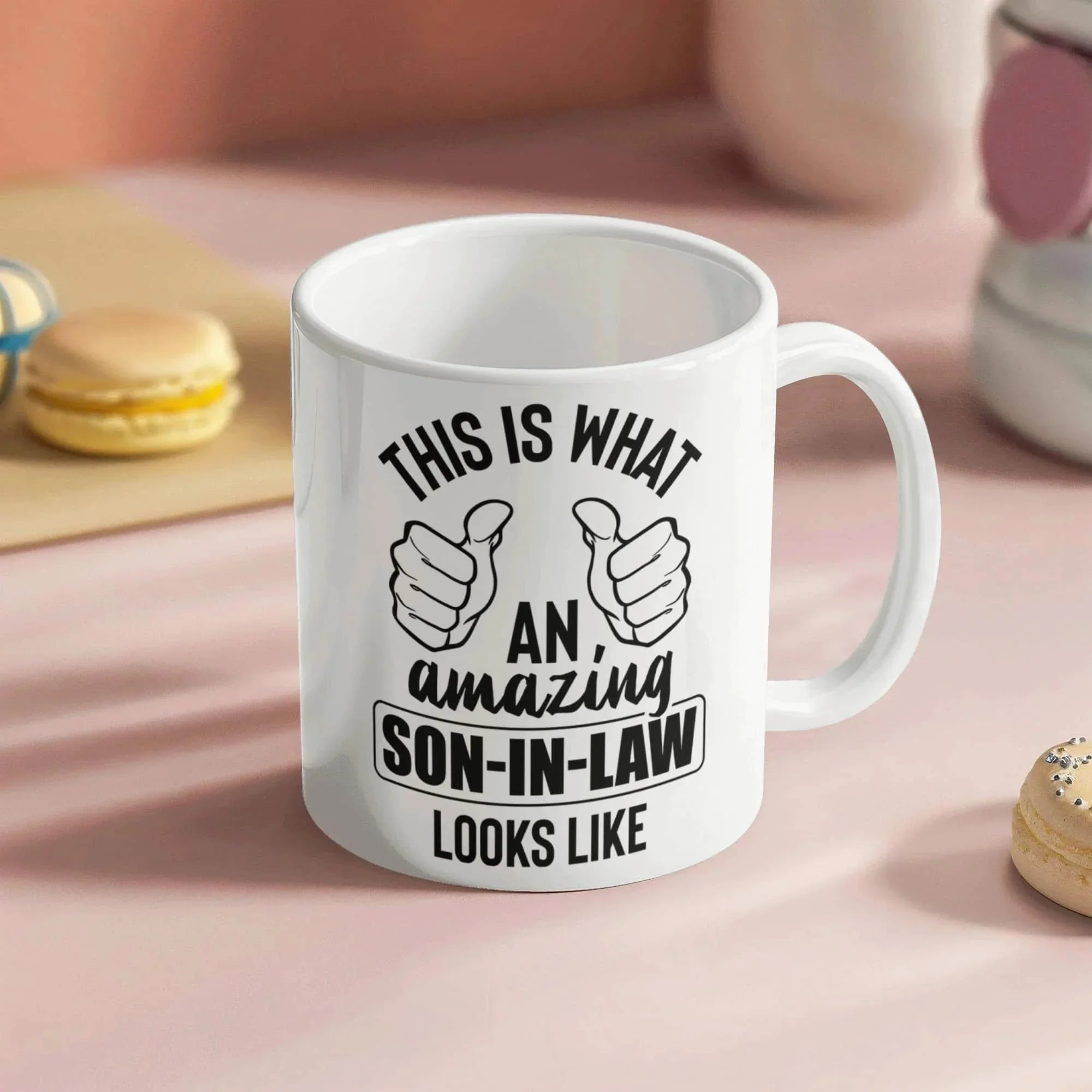 This Is What an Amazing Son-In-Law Looks Like – Ceramic Coffee Mug (11oz & 15oz)