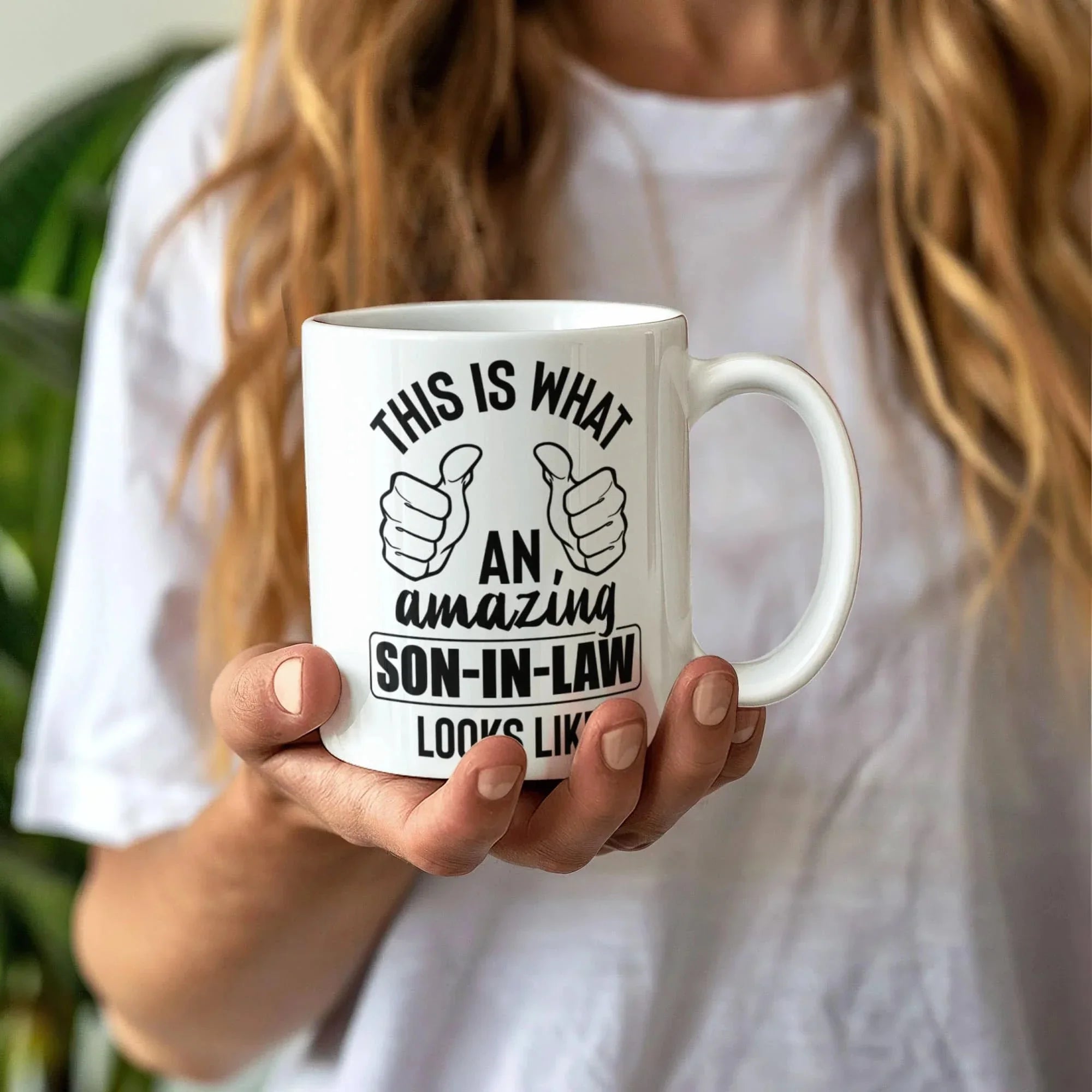 This Is What an Amazing Son-In-Law Looks Like – Ceramic Coffee Mug (11oz & 15oz)