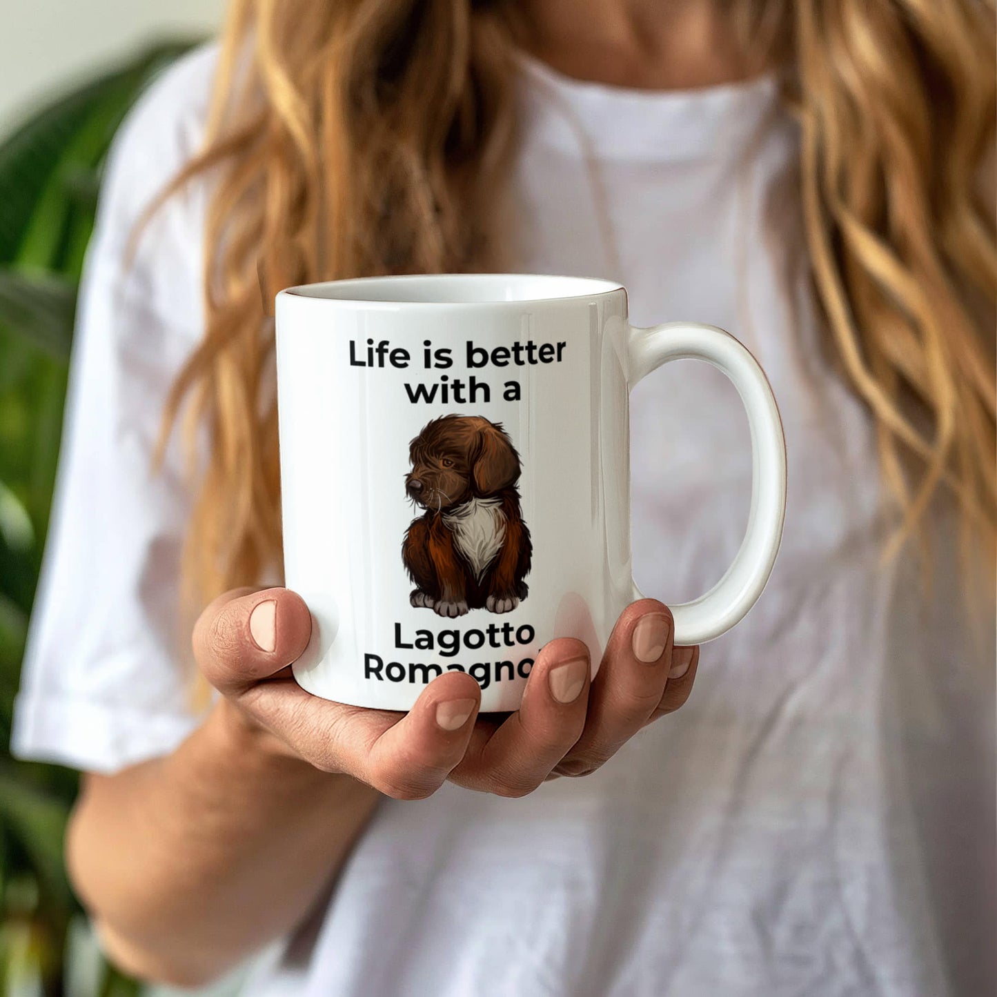 Life Is Better with a Lagotto Romagnolo Coffee Mug – Cute Dog Lover Gift for Lagotto Romagnolo Owners, Breeders & Pet Parents